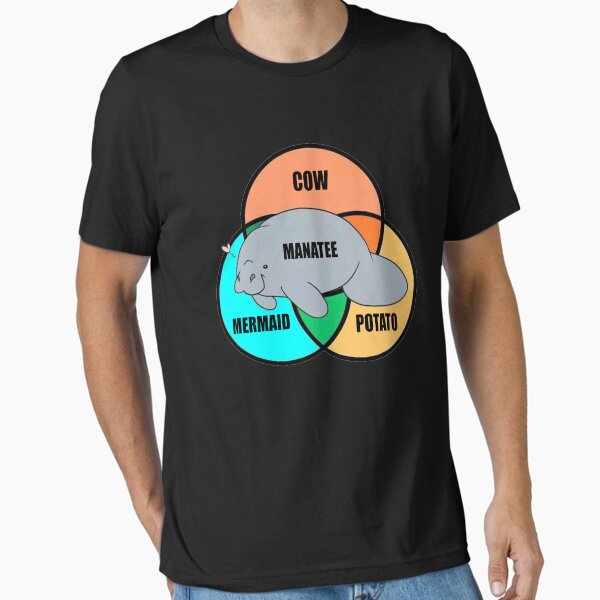 Item preview, Manatee Funny Tee designed and sold by PotatoGear.
