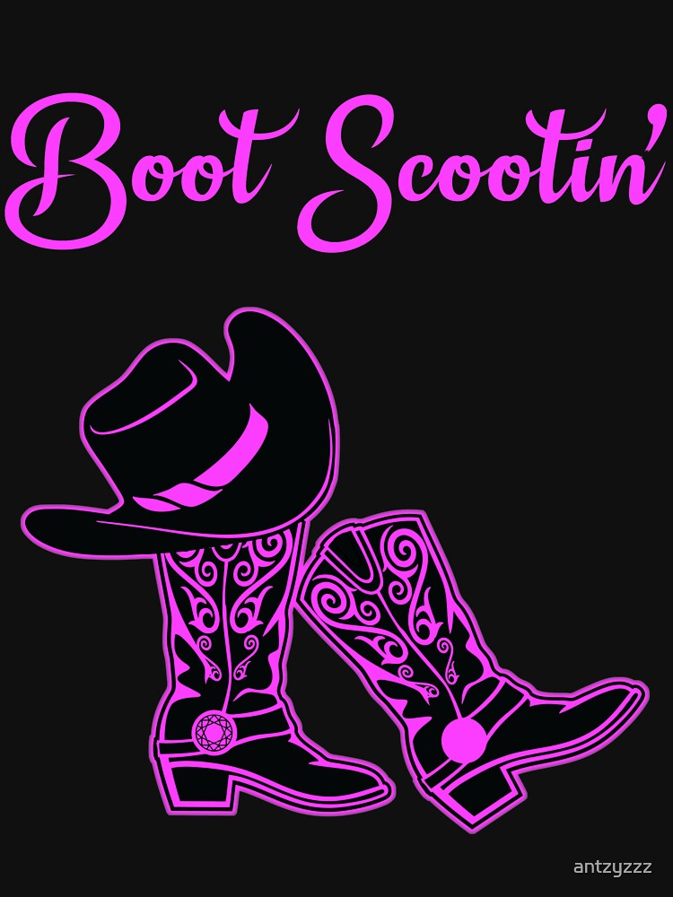 Line Dancing Boot Scootin Stetson Hat T Shirt T Shirt For Sale By