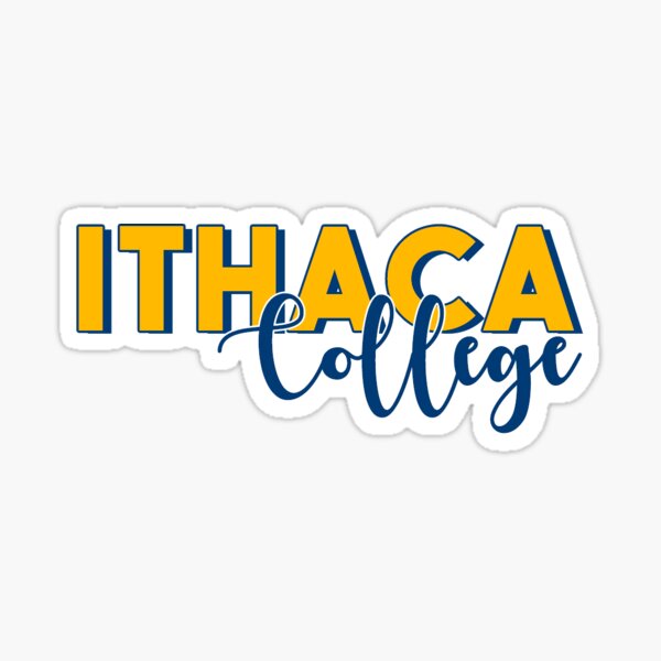 "Ithaca College" Sticker for Sale by sflissler Redbubble