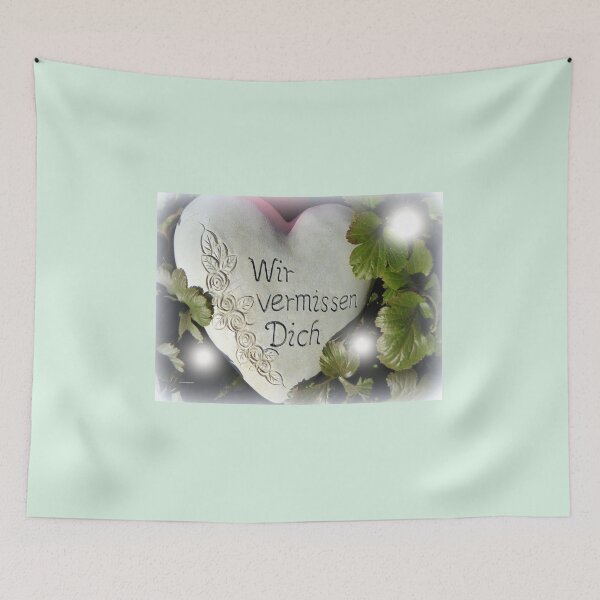 Item preview, Wir vermissen Dich designed and sold by Vaengi.
