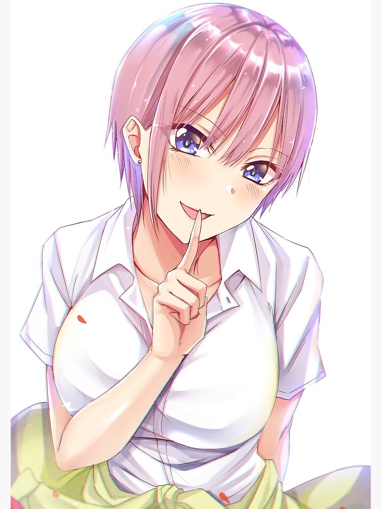 Ichika Nakano The Quintessential Quintuplets Art Print By Otakushomeland Redbubble