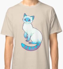 ANXIETY LIES Magical Lynx Point Siamese Cat Classic T-Shirt