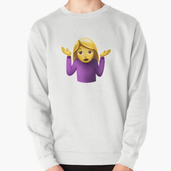 Item preview, Shrug Emoji designed and sold by Emoji-Land.