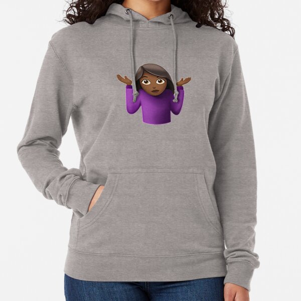 Item preview, Shrug Type 5 Emoji designed and sold by Emoji-Land.