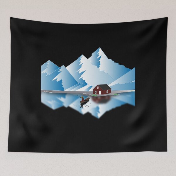 Item preview, Nordic mountains anglers designed and sold by withpassion.