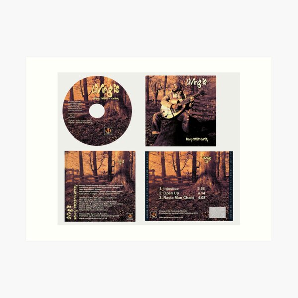 CD Sleeve Benny Tetteh- Lartey Art Print