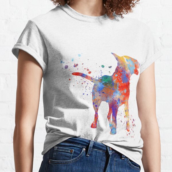 Item preview, Bull Terrier, watercolor Bull Terrier designed and sold by Rosaliartbook.