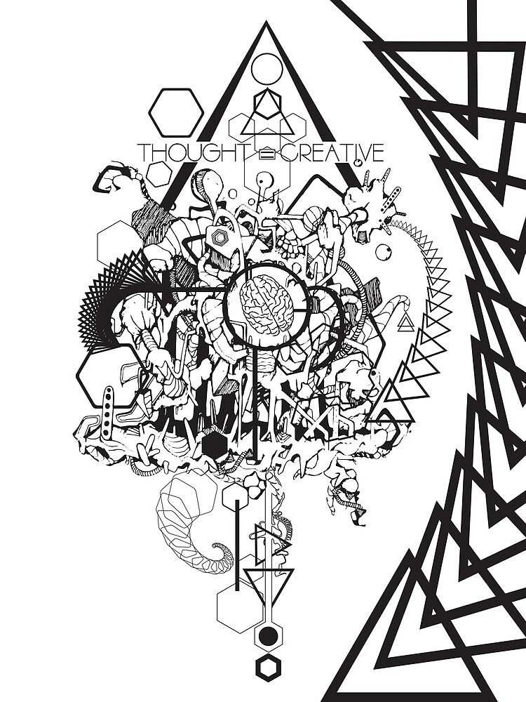 Thought is creative von hyperraum