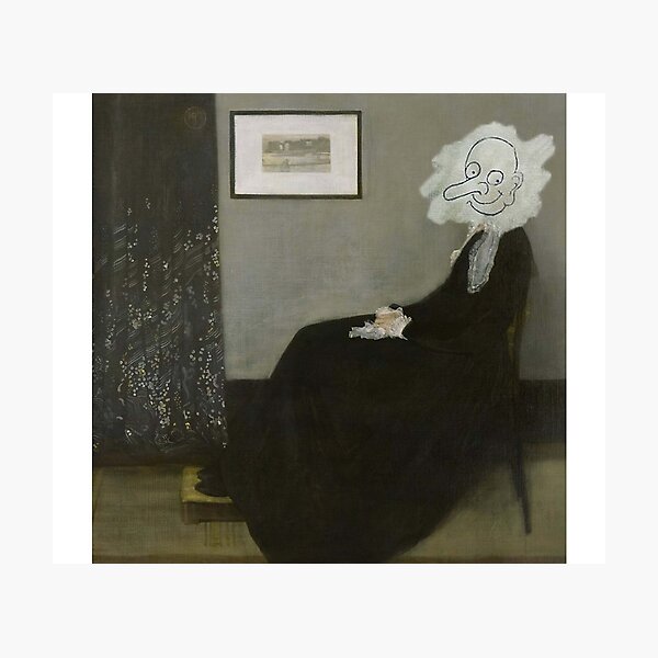 funny man Photographic Print