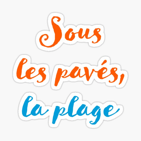 May68 PLAGE Sticker