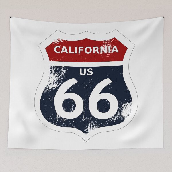 Item preview, California Route 66 version transparency designed and sold by Edgar Moya.