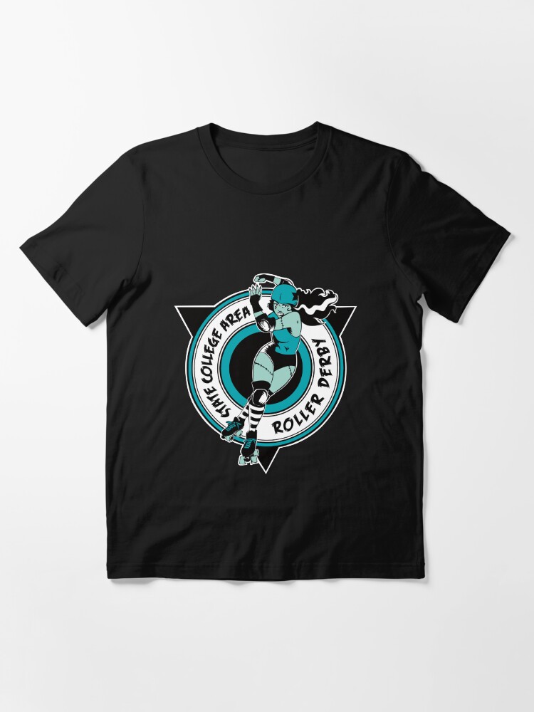 Thumbnail 2 of 7, Essential T-Shirt, State College Area Roller Derby Logo designed and sold by SCARDerby.