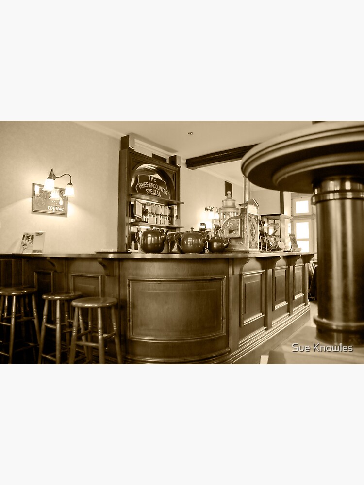 "A Brief Encounter in Carnforth Station Tea Room" Poster for Sale by