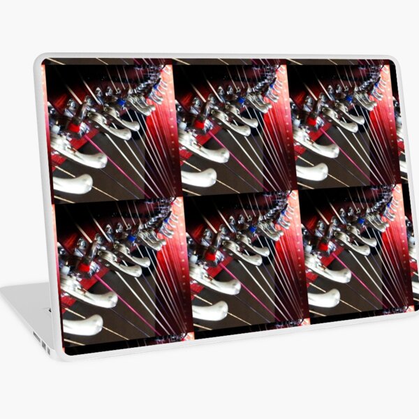 Harp Strings and Levers Laptop Skin