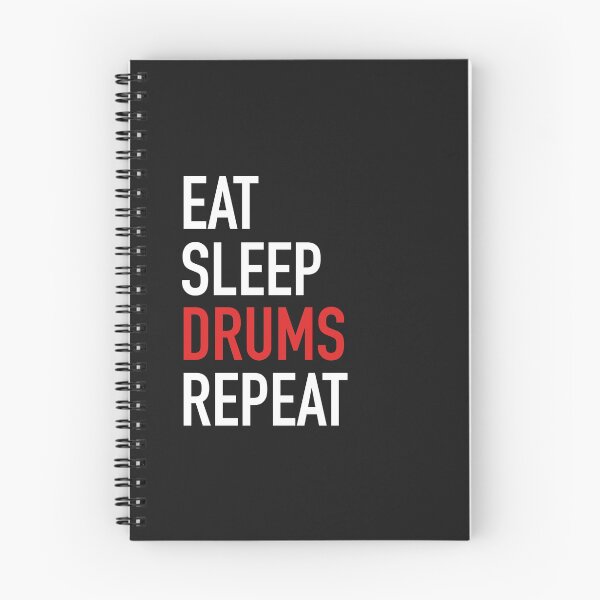 Item preview, Eat Sleep Drums Repeat designed and sold by overflowhidden.