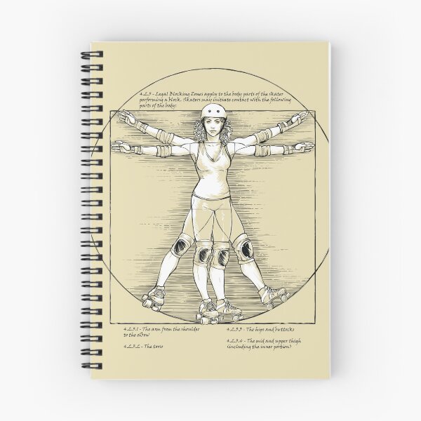 Item preview, Vitruvian Skater in duotone designed and sold by Danielle Zemba.