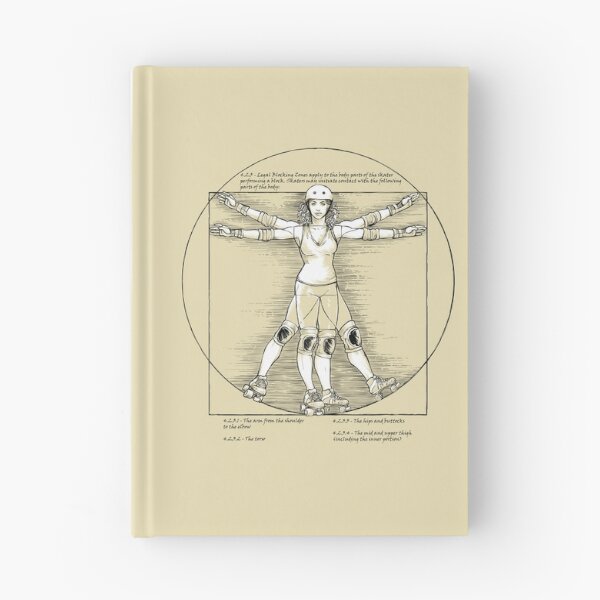 Item preview, Vitruvian Skater in duotone designed and sold by Danielle Zemba.