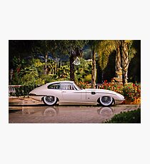 SLAMMED E TYPE (RAIN) Photographic Print