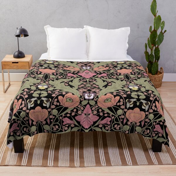 Item preview, Spring Pattern with Poppy Flowers and Gladioli II designed and sold by Feroniae.