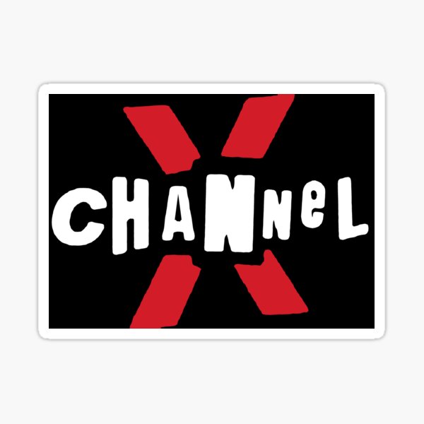 Channel X radio Los Santos Sticker