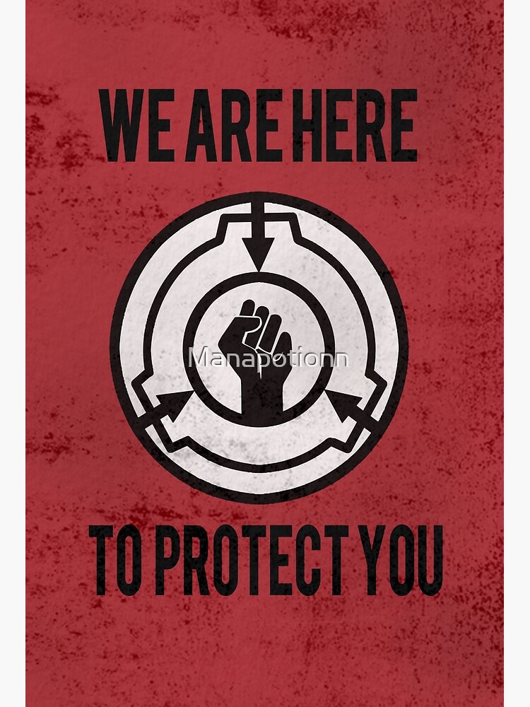 For all the fans of my posters, this is for you. Thank you! <3 : r/SCP