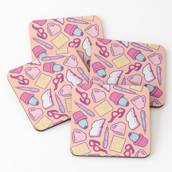 Item preview, Book Club in Peach designed and sold by evannave.