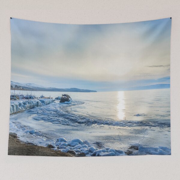 Item preview, Frozen wharf and Halo  designed and sold by Svetlana Korneliuk.