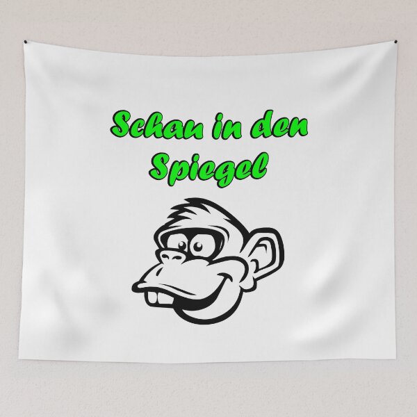 Item preview, Monkey monkey head Funny. Look in the mirror. Monkey designed and sold by dm4design.