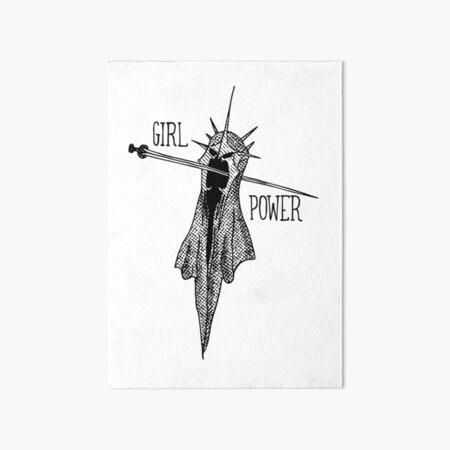 GIRL POWER! Art Board Print