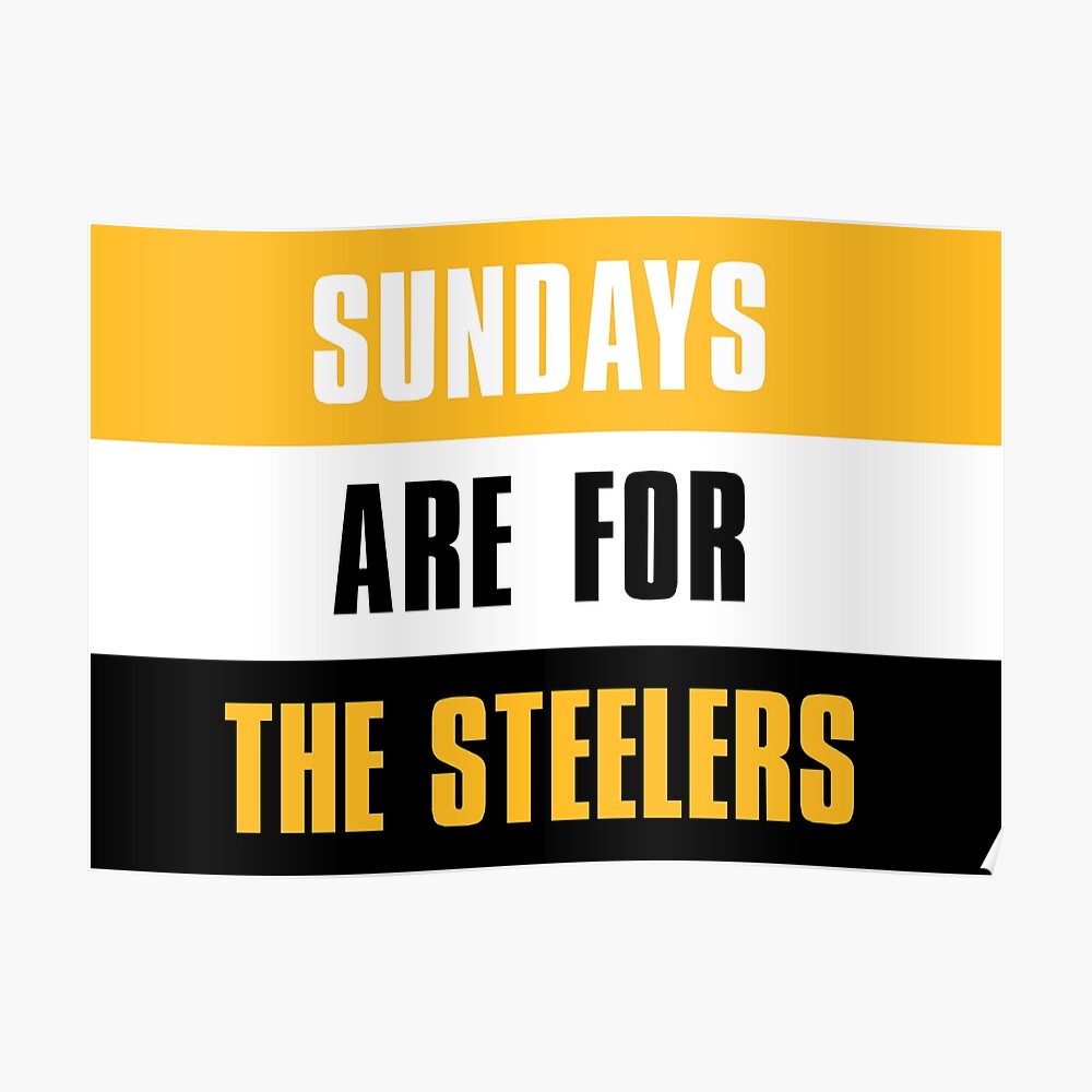 Sundays are for The Steelers, The Pittsburgh Steelers ' Tapestry for Sale  by elhefe
