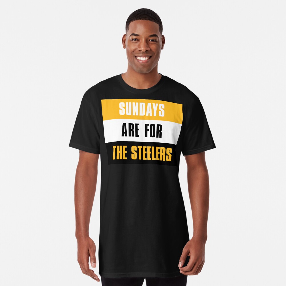 Sundays are for The Steelers, The Pittsburgh Steelers  Essential T-Shirt  for Sale by elhefe