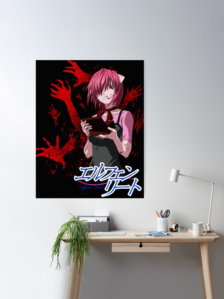 elfen lied Anime Video Game Canvas Art Poster and Wall Art Picture
