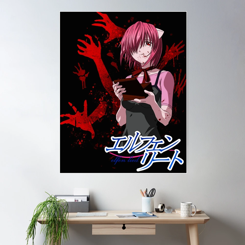 Elfen Lied Anime Anime Posters Decoracion Painting Wall Art Kraft Paper  Stickers Wall Painting