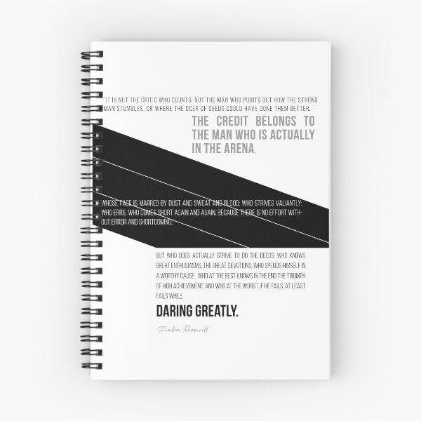 Item preview, The Man In The Area Speech - Daring Greatly designed and sold by Molly Carlson.