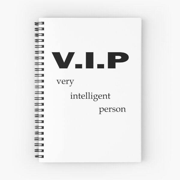 Item preview, VIP Very Intelligent Person Funny V.I.P. claims designed and sold by dm4design.