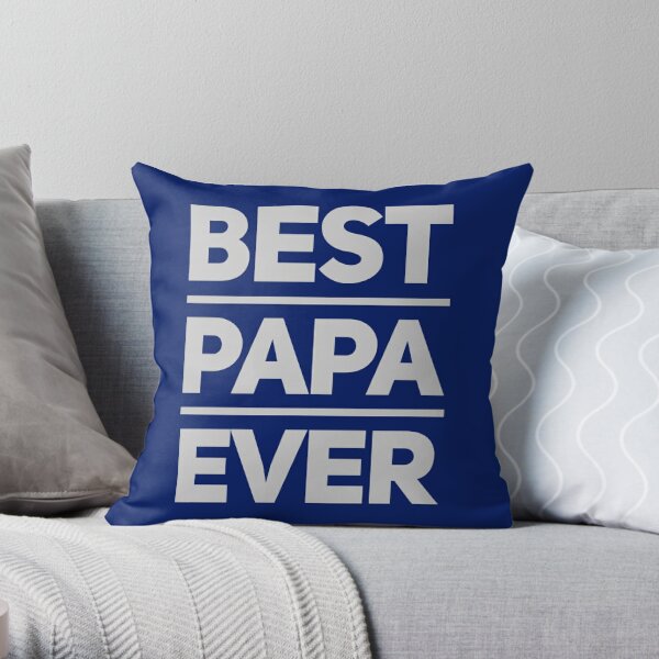Multicolor 16x16 Dad est 2017 Father's Day Birthday Established Since 2017 Throw Pillow
