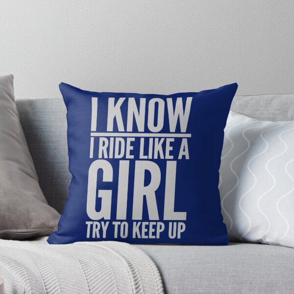 Item preview, I Know I Ride Like A Girl designed and sold by mosbusygaming.