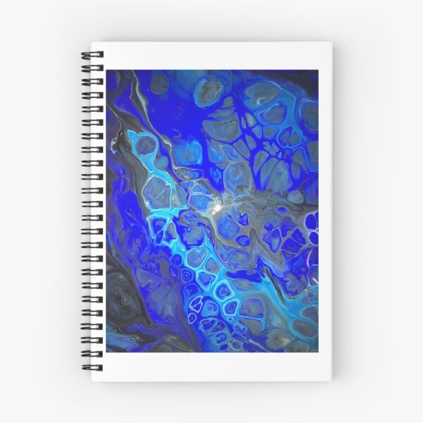 Item preview, Deep Blue Fluid Art designed and sold by Lucy-May Turner.