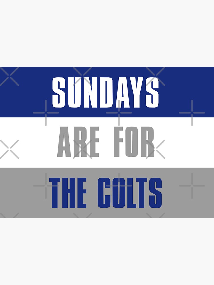 indianapolis colts Indy football design - Indianapolis Colts - Sticker