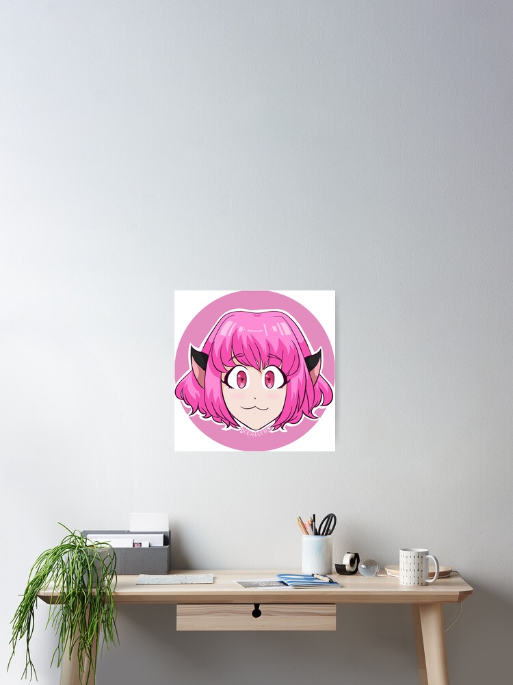 Poster Mew Ichigo Tokyo Mew Mew Linda Chica De Anime De Profanitydraws Redbubble