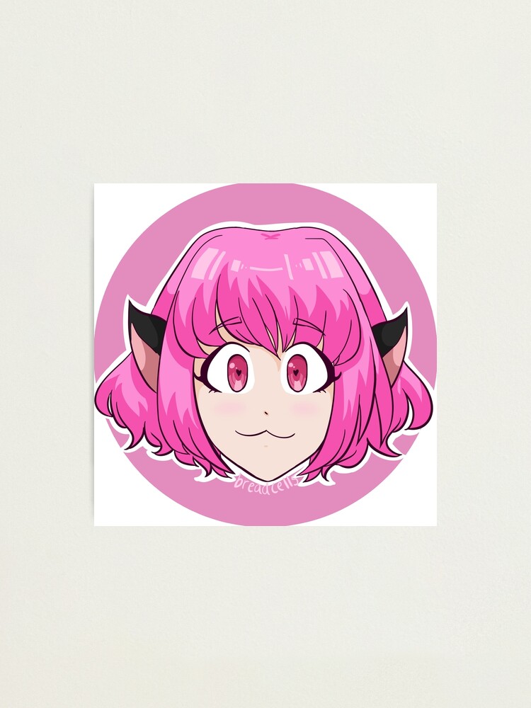 Lamina Fotografica Mew Ichigo Tokyo Mew Mew Linda Chica De Anime De Profanitydraws Redbubble