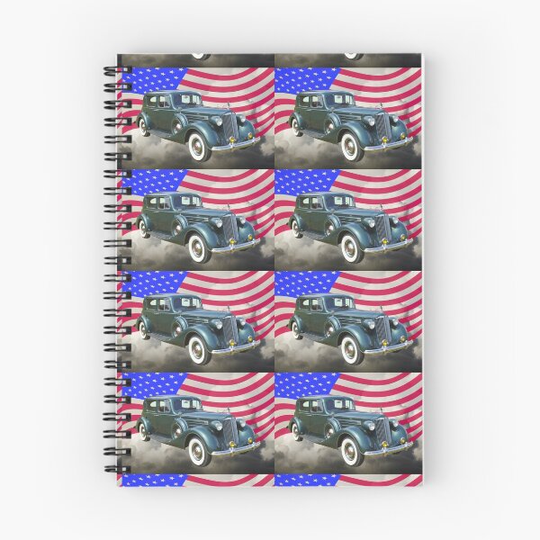 Item preview,  Packard Luxury Car And American Flag designed and sold by KWJphotoart.