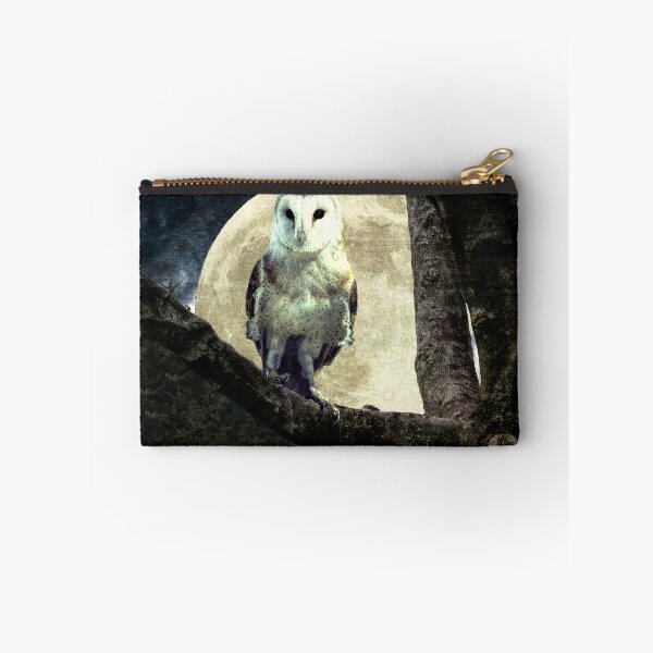 Item preview, Barn Owl Bird Moon Modern Country Decor Farmhouse Art Matted Picture USA A497 designed and sold by byNicol.