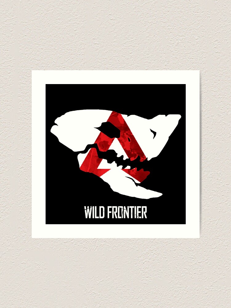 Apex Legends Wild Frontier Apex Legends Season One Text Logo Art Print By Surik Redbubble