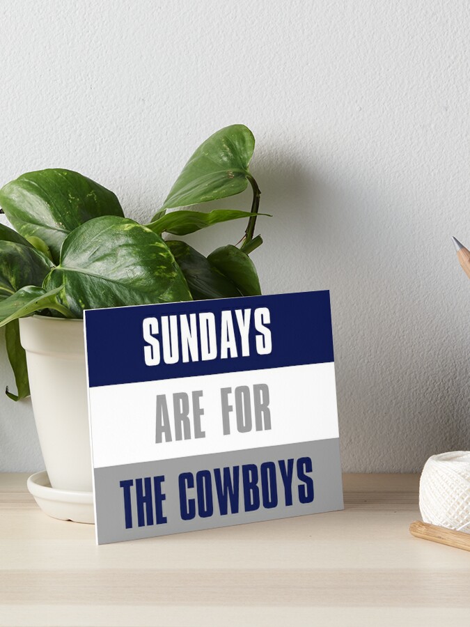 Sundays are for The Cowboys, Dallas Football  Graphic T-Shirt Dress for  Sale by elhefe