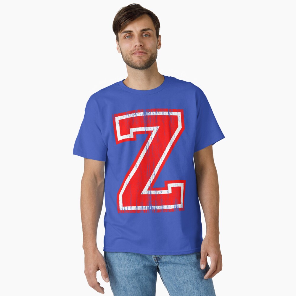 Big Red Letter Z Sticker