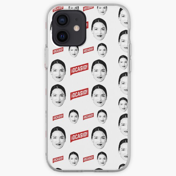 Ocasio Cortez Pattern iPhone Soft Case