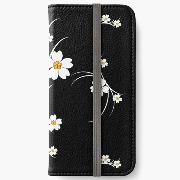 wundervolle weiße Primeln, Primel, Blumen, Blüten iPhone Flip-Case