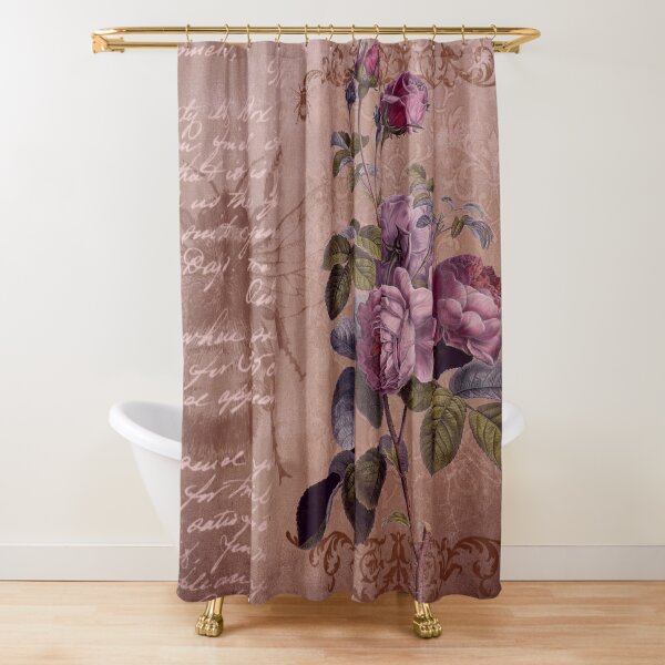 Shabby Chic Shower Curtains for Sale