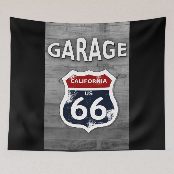 Item preview, Garage Route 66 California designed and sold by Edgar Moya.